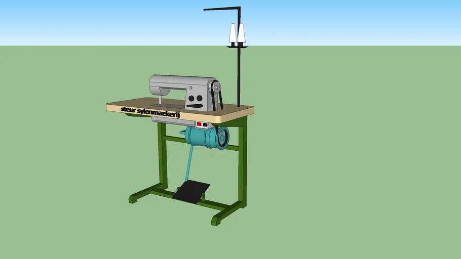 MAQUINA COSTURA 3D Warehouse