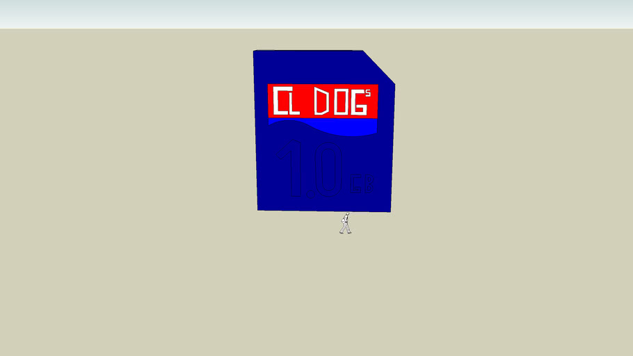CL memory card 3D Warehouse