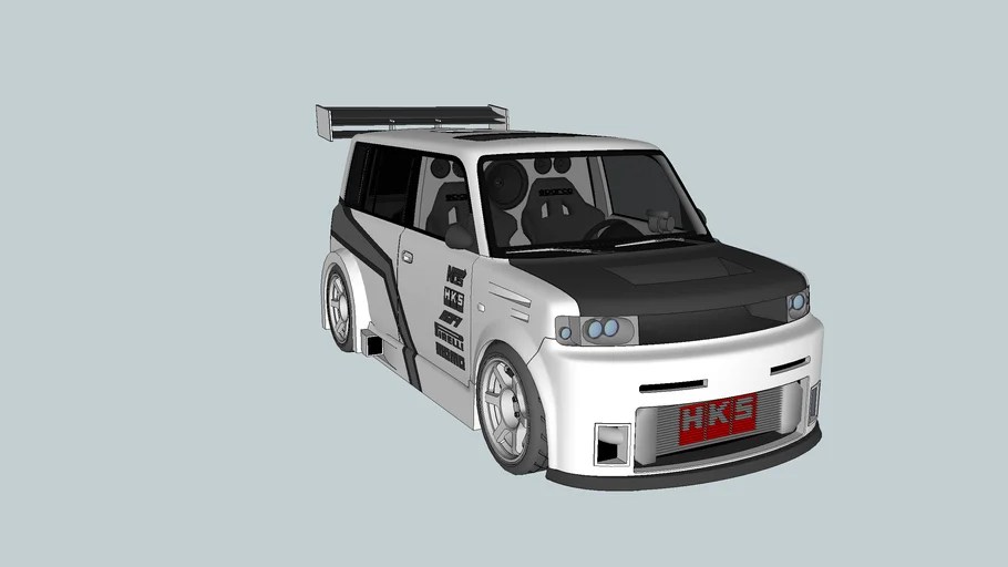 Tuned Scion XB | 3D Warehouse