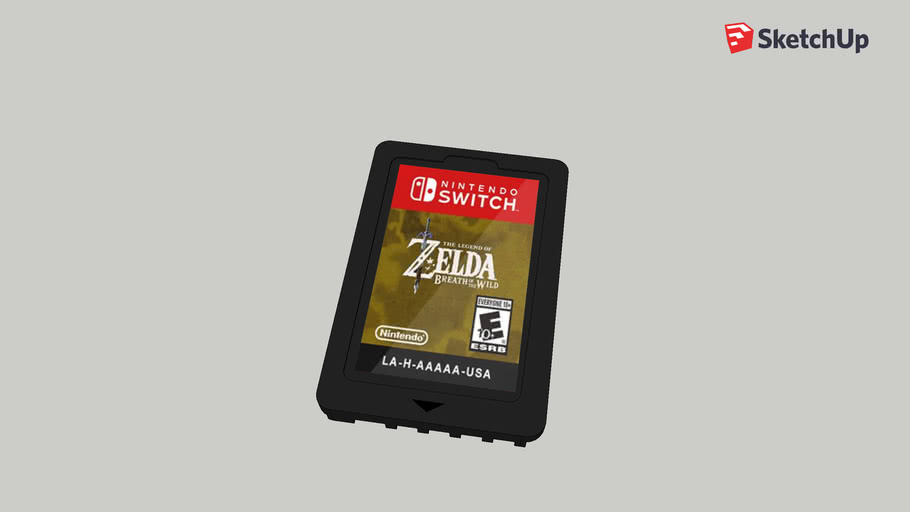 Nintendo Switch Game Cartridge 3D Warehouse