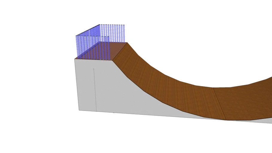 Half pipe 3D Warehouse