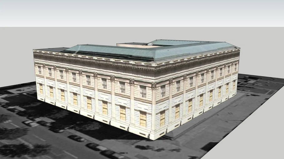 US Post Office (Jersey City) 3D Warehouse