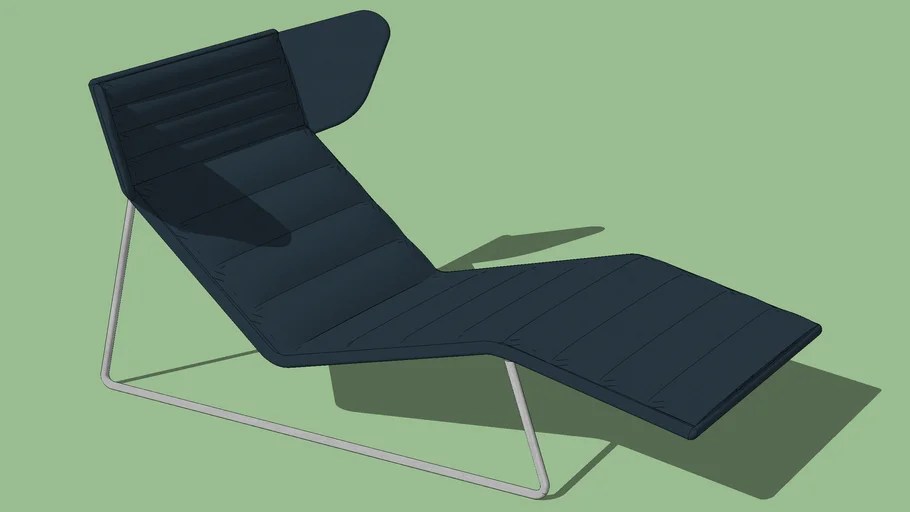 Chaise longue 3D Warehouse