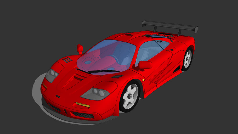 McLaren F1 GTR 3D Warehouse