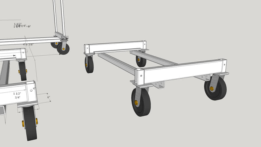 Material Cart 3D Warehouse