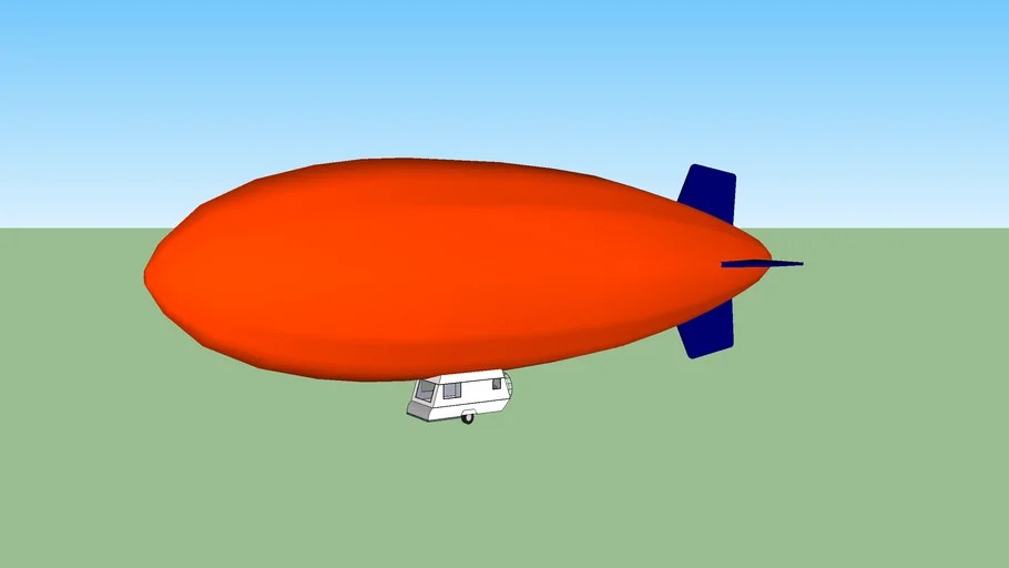 Top Gear Caravan Blimp 3D Warehouse