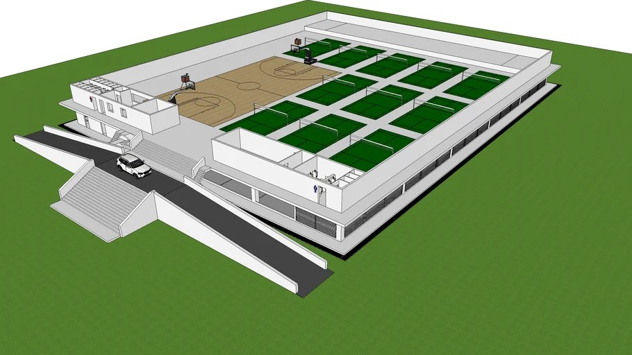 Multi Purpose Hall Design 3D Warehouse