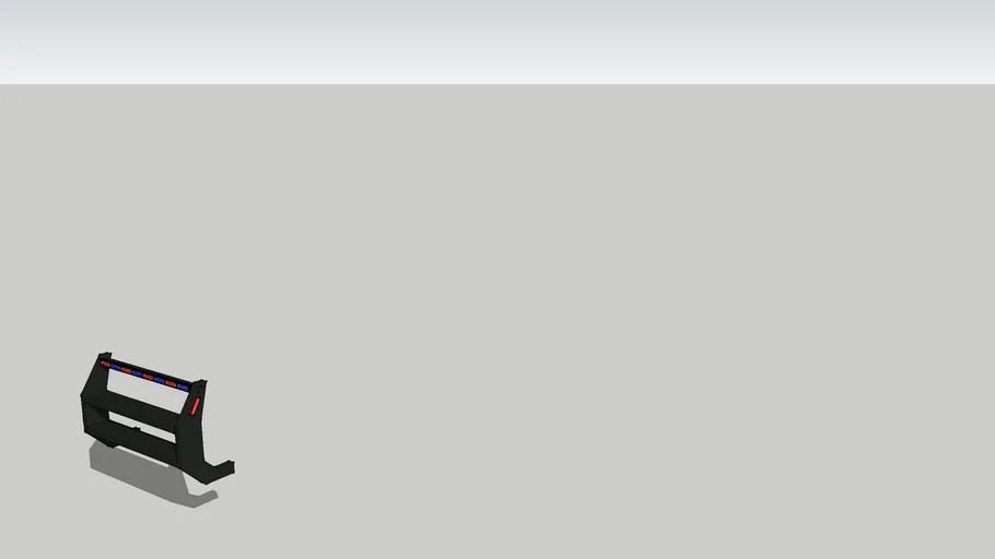 Police Push Bar 3D Warehouse