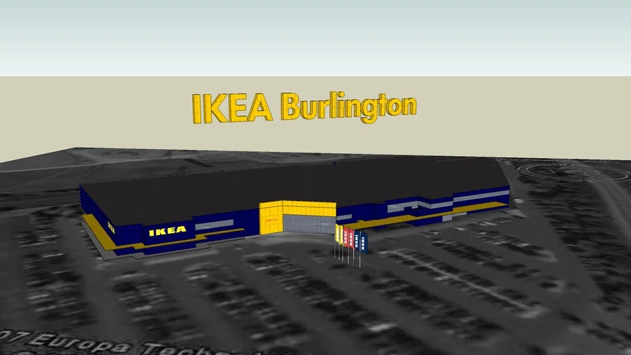 IKEA Burlington 3D Warehouse
