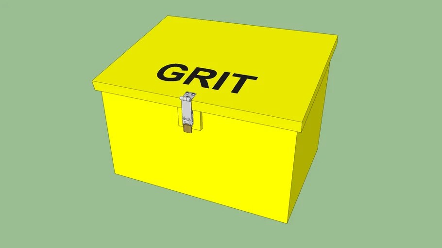 GRIT BIN 3D Warehouse