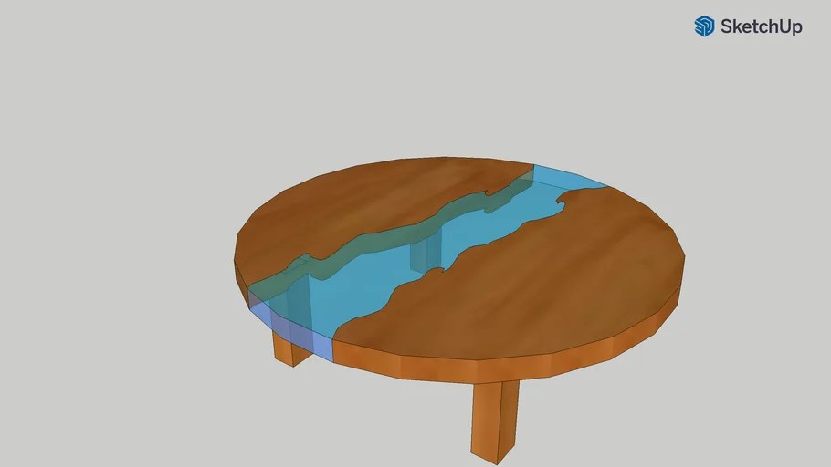 Mirror Table 3D Warehouse