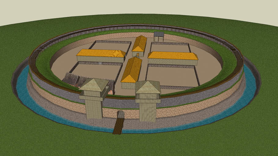 Iron Age Hill Fort 3D Warehouse