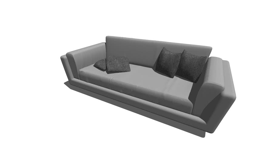 2 seat sofa 3D Warehouse