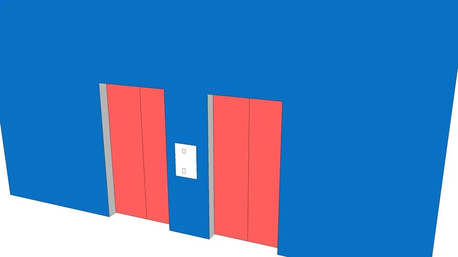 otis elevator 3D Warehouse