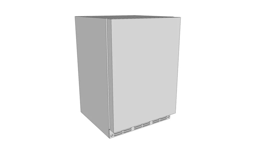 Monogram Bar Refrigerator with Icemaker 3D Warehouse