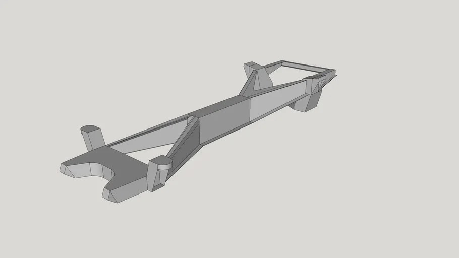 DeLorean Backbone Chassis 3D Warehouse