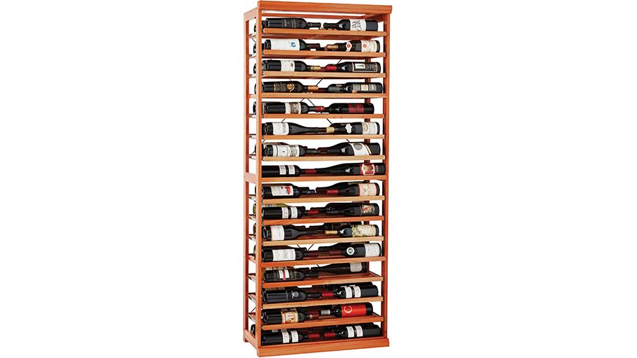 N_FINITY LabelView Wine Rack Kit with Rolling Shelves 618 50 040 3D