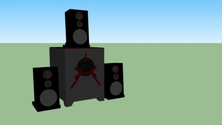 Sound System 3D Warehouse