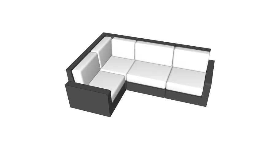 Modular Couch 2 3D Warehouse