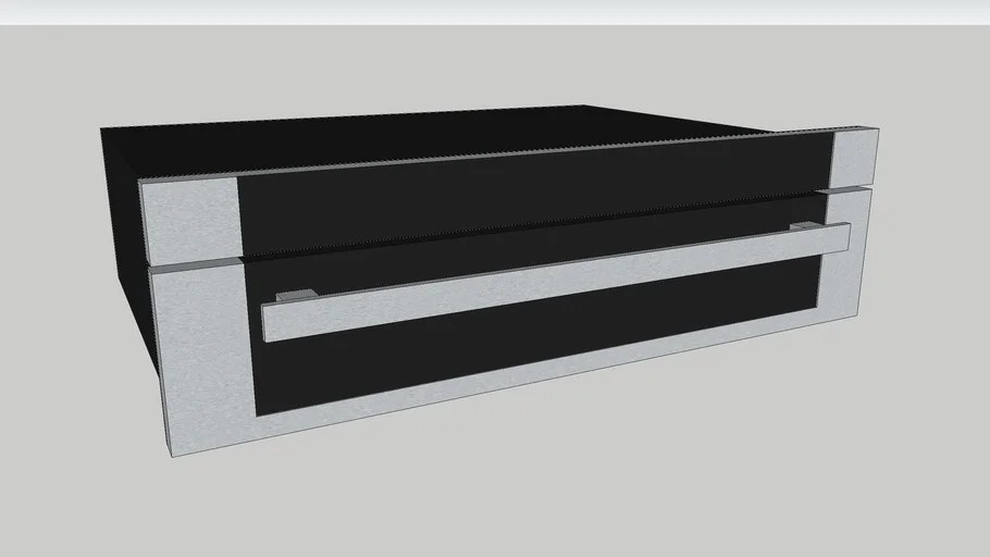 GE Profile WDP8000K Warming drawer 3D Warehouse