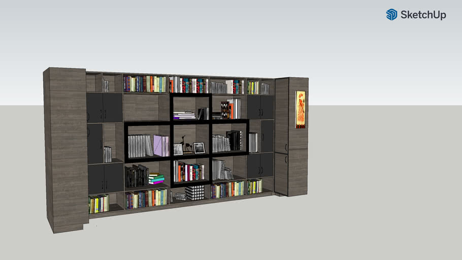 Bookshelf 3D Warehouse