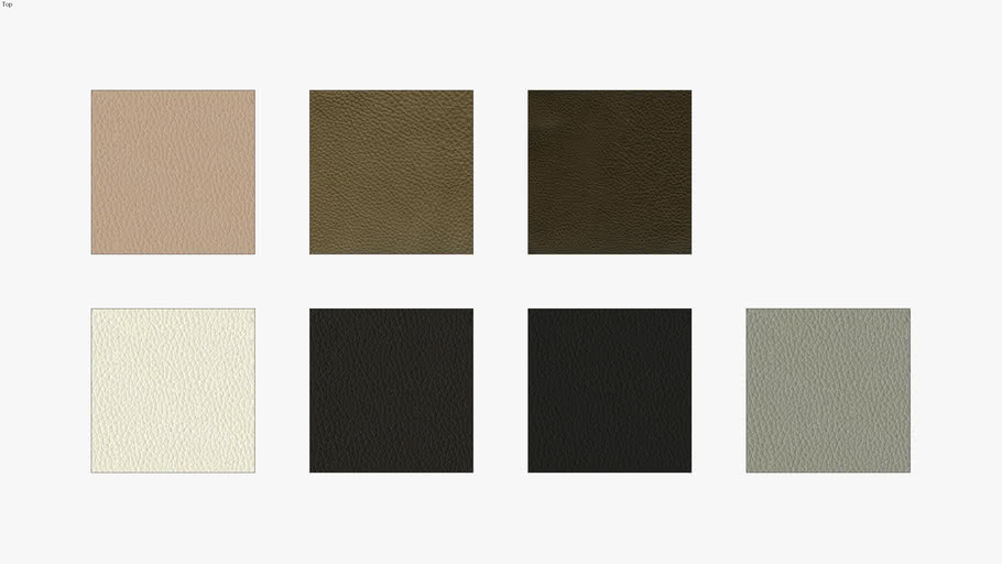 Natuzzi Maratea Protecta Leather Coverings 3D Warehouse