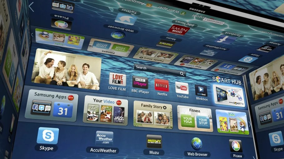 Samsung TV 3D Warehouse