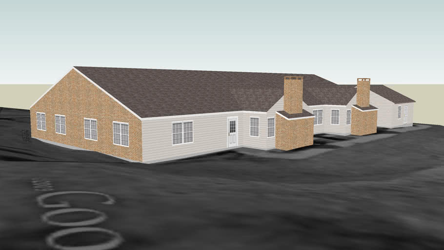 Sycamore Commons Apartments in Miamisburg Ohio Building 7 3D Warehouse