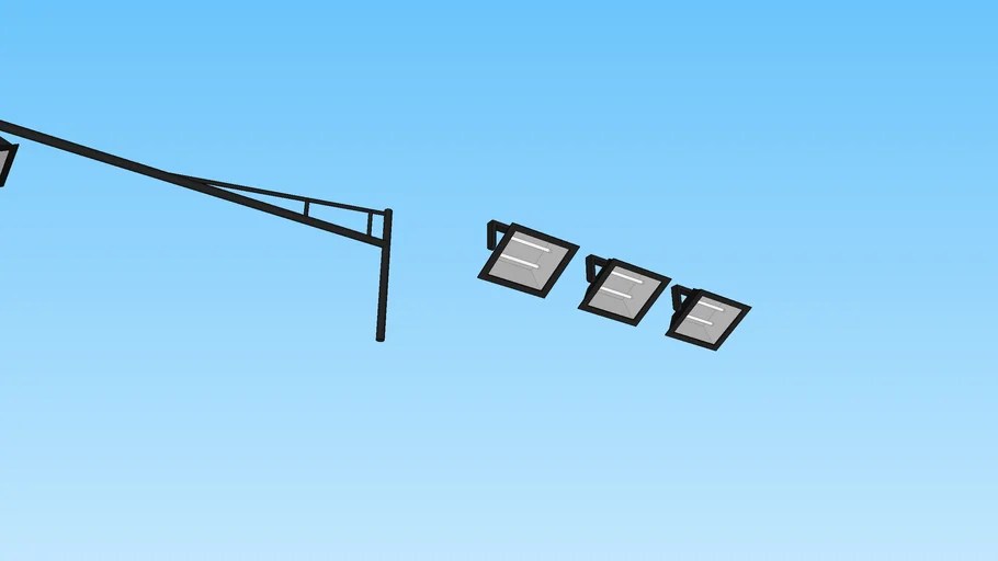 LED tunnel lights 3D Warehouse