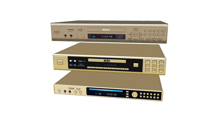 dvd_cd pLAYER (MIDI) 3D Warehouse