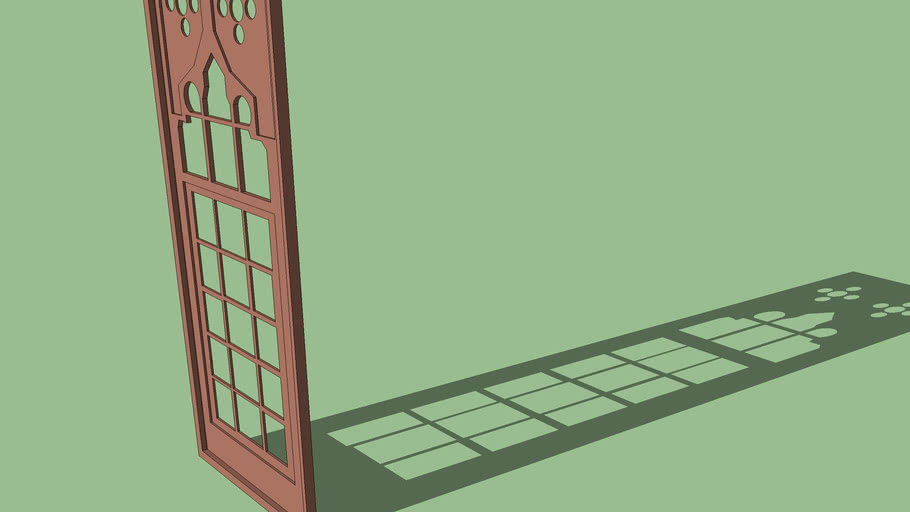 gothic door 3D Warehouse