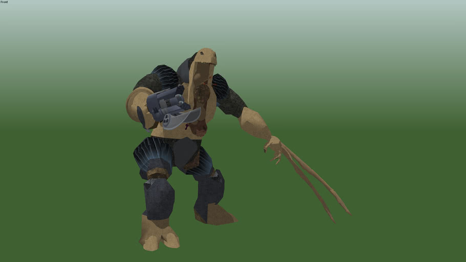 Flood Combat Form Brute 3D Warehouse