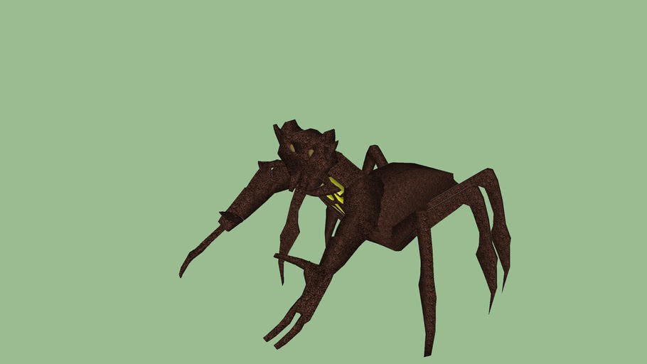 it spider form 3D Warehouse