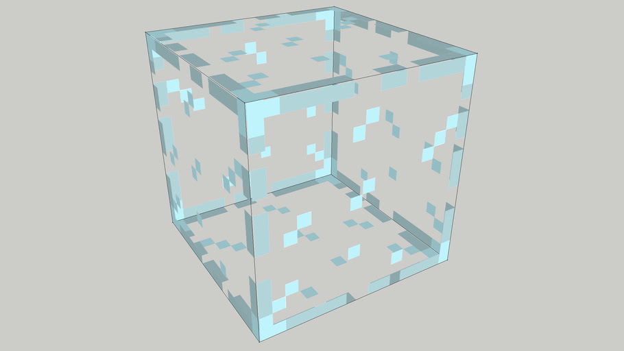 Minecraft PNG glass block 3D Warehouse
