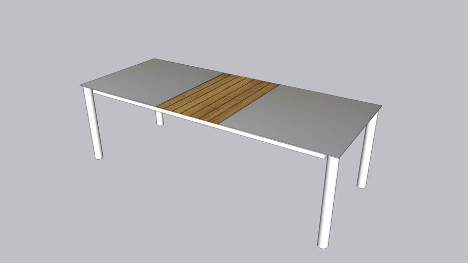 Outdoor Dining Table 3D Warehouse