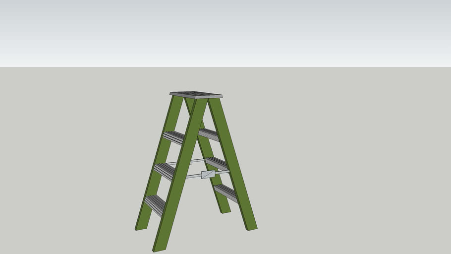 Step Ladder 3D Warehouse