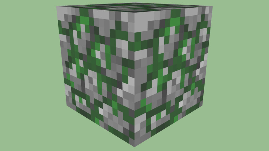 Mossy Cobblestone Minecraft Texture Pack