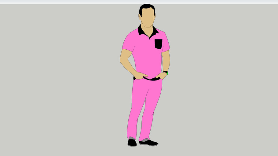 Human Sketchup 3D Warehouse