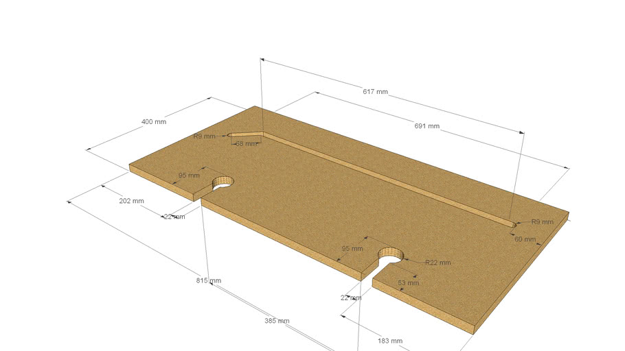 worktop jig 3D Warehouse