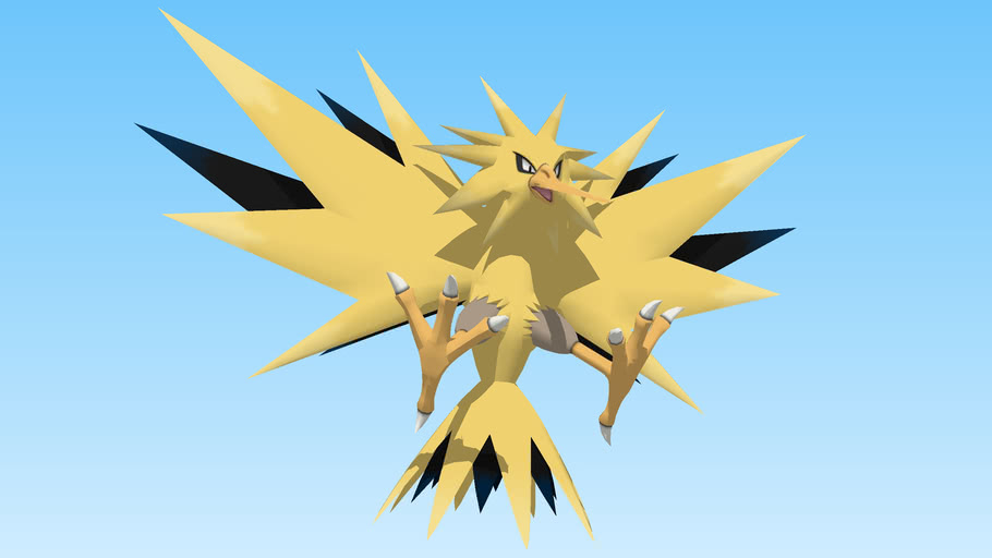 Zapdos (Pokémon X and Y) 3D Warehouse
