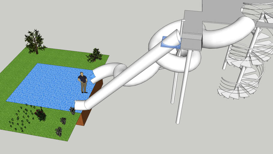 water slide 3D Warehouse