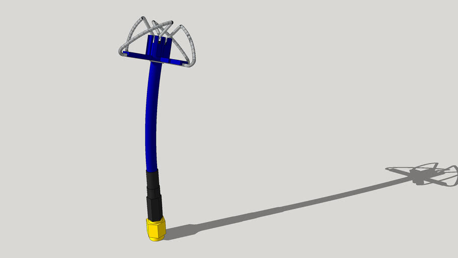 FPV Antenna, AOMWAY 5.8G 3dBi Four Lobe RHCP VTx/VRx Antenna Multimotor