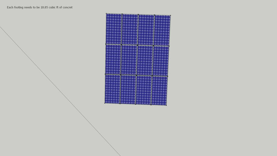 power fab TOP 3x4 array 3D Warehouse