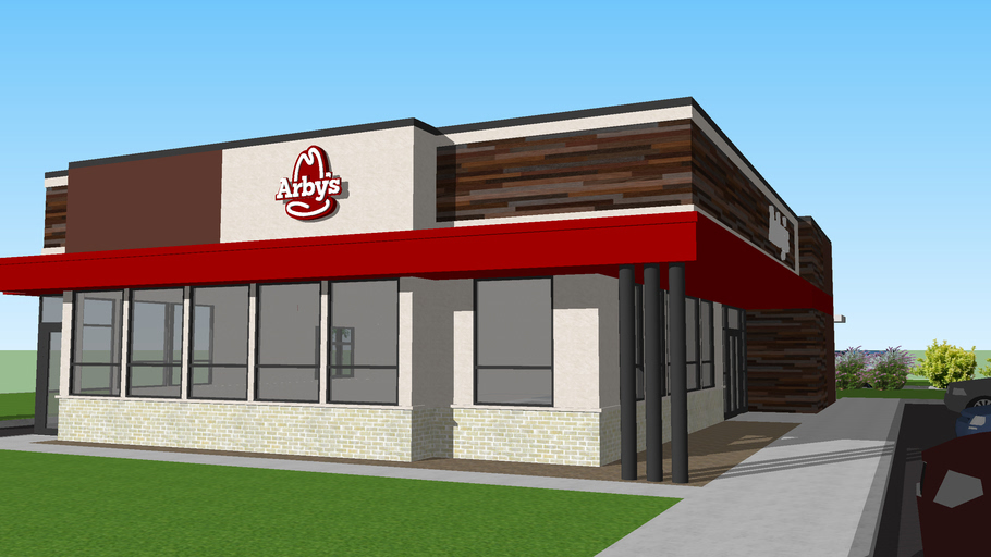 New Arby's Restaurant Exterior 3D Warehouse