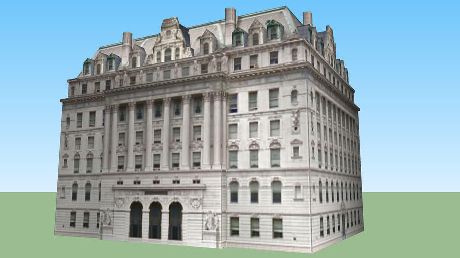 New York Surrogate's Court 3D Warehouse