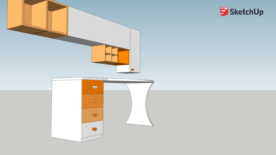 Scrivania 3D Warehouse