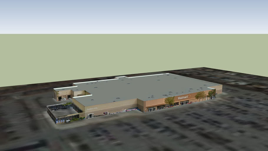 Centereach Walmart 3D Warehouse