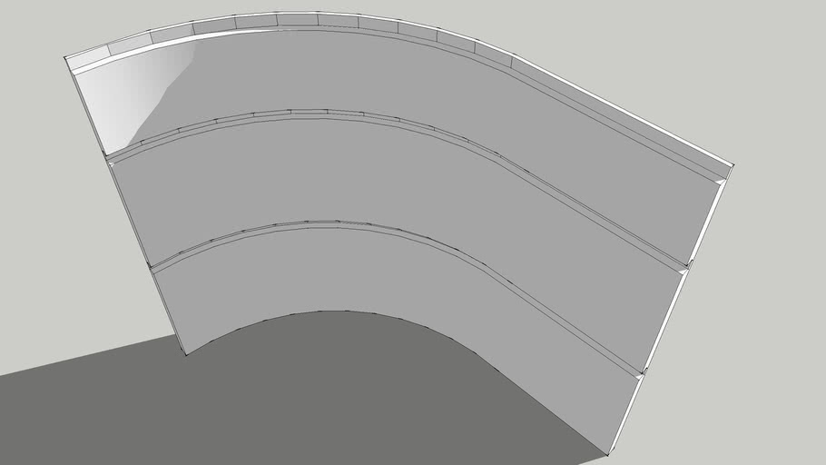 Curved Drawer front 3D Warehouse