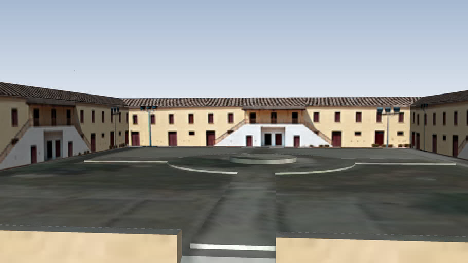 Early modern Military Barracks 3D Warehouse