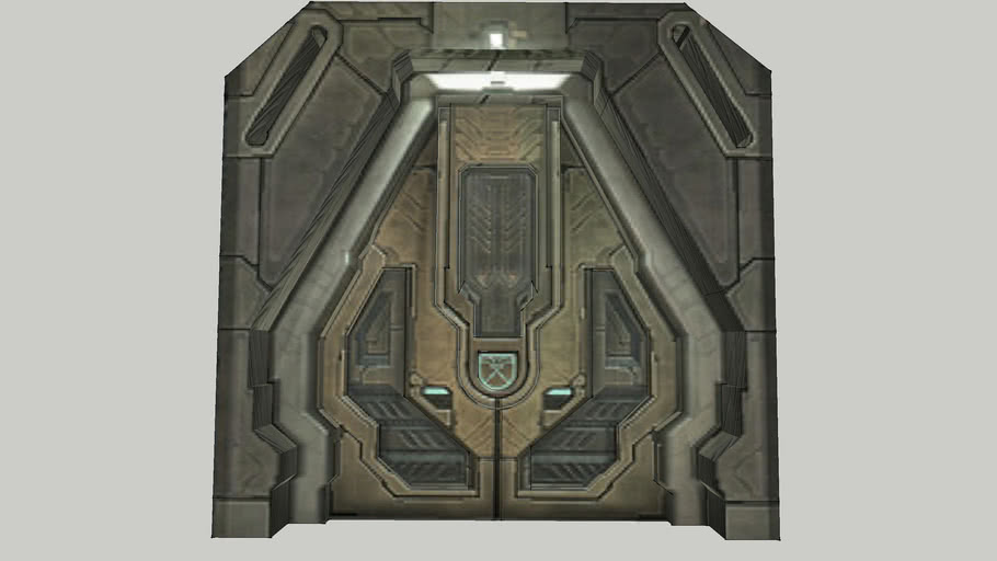 Halo 3 Forerunner Door 3D Warehouse